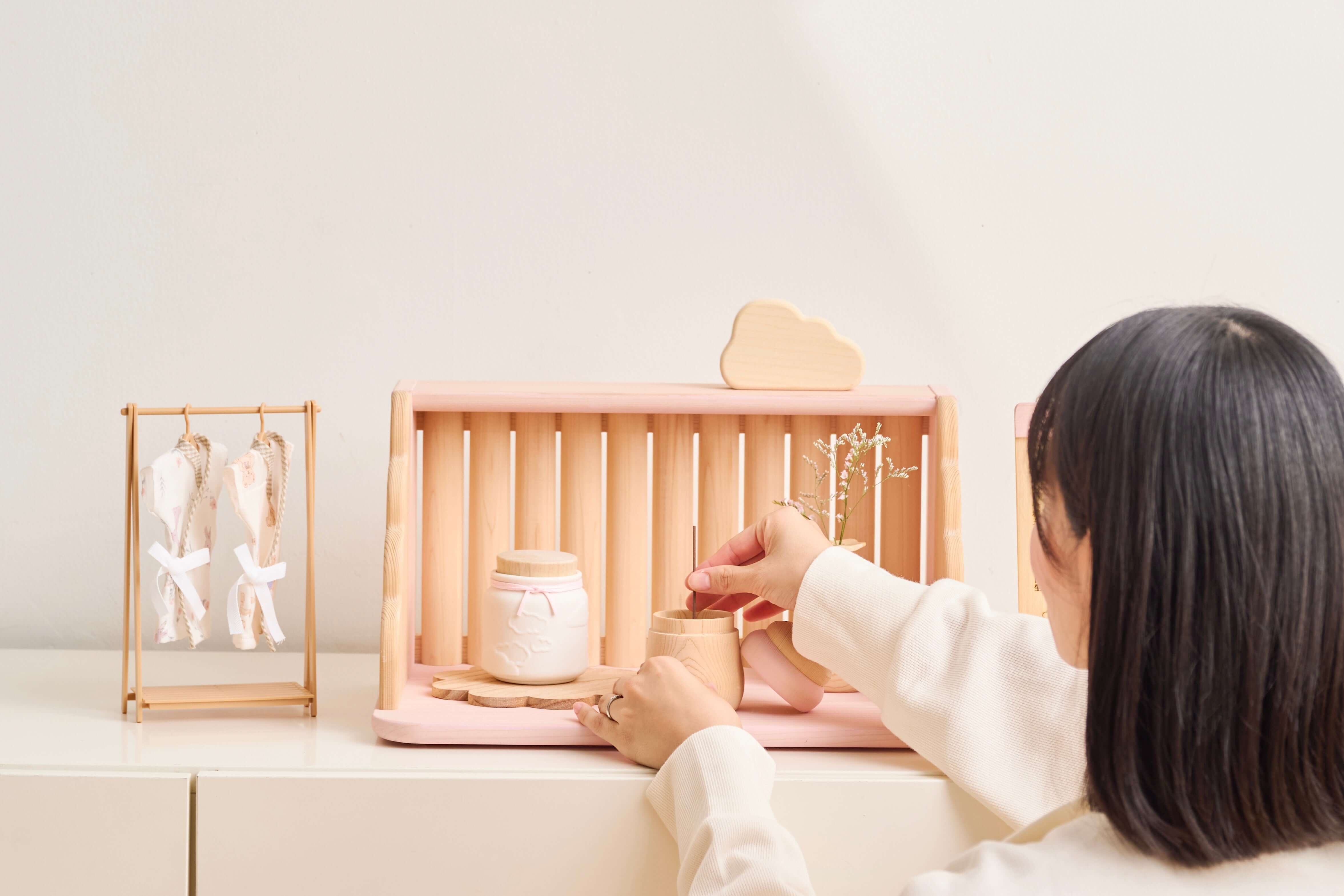 天使のお香立て