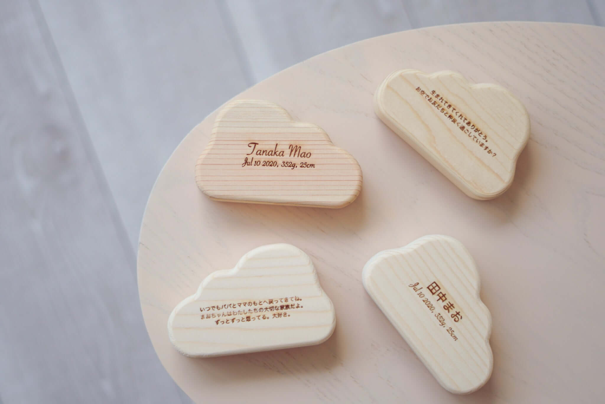 天使のネームプレート