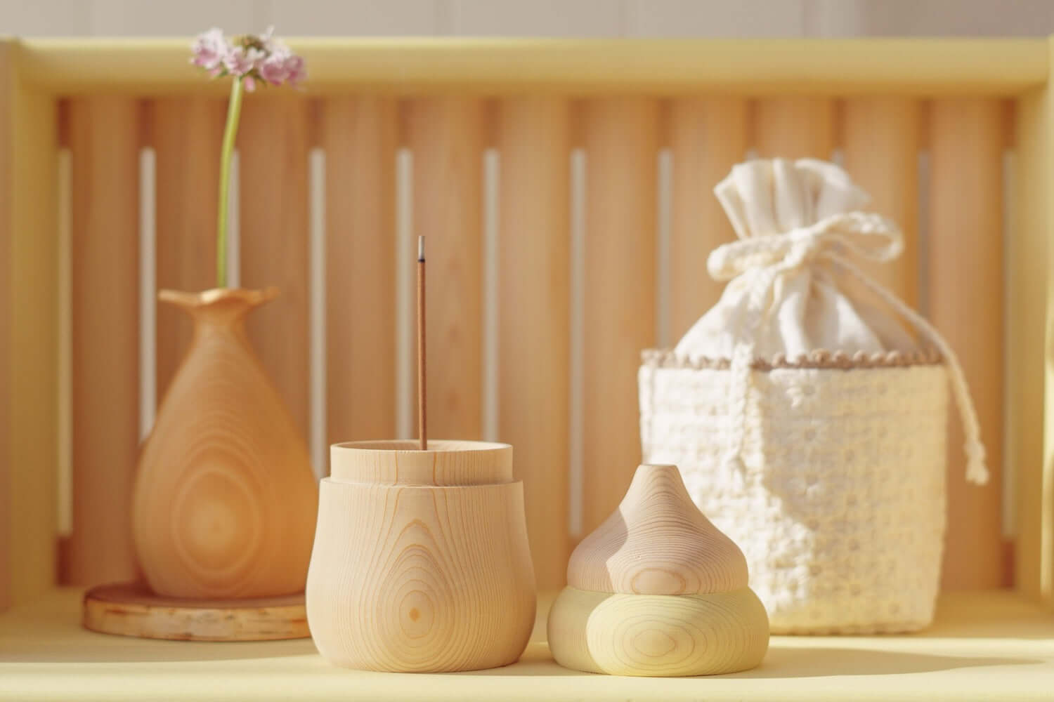 天使のお香立て