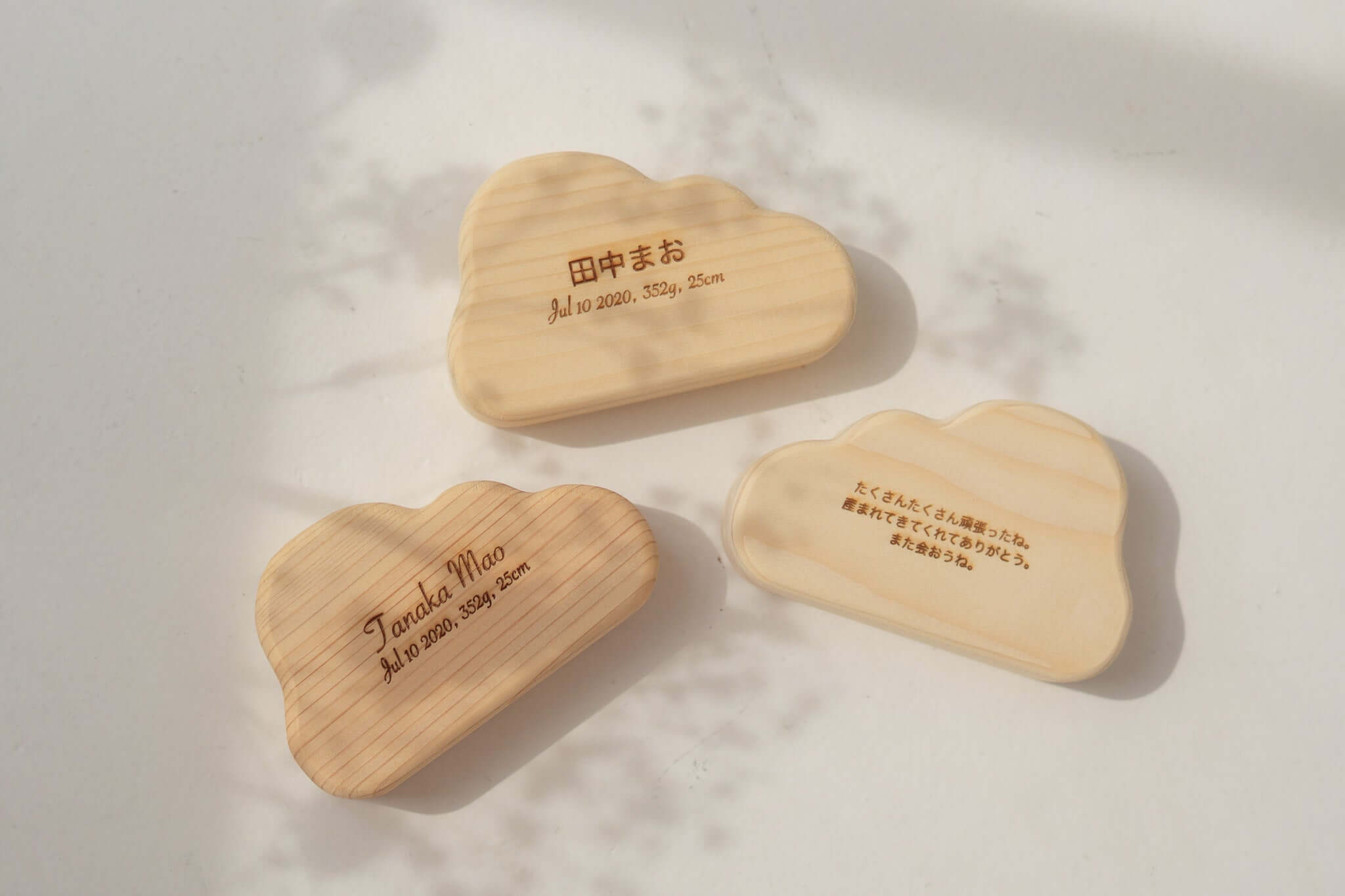 天使のネームプレート