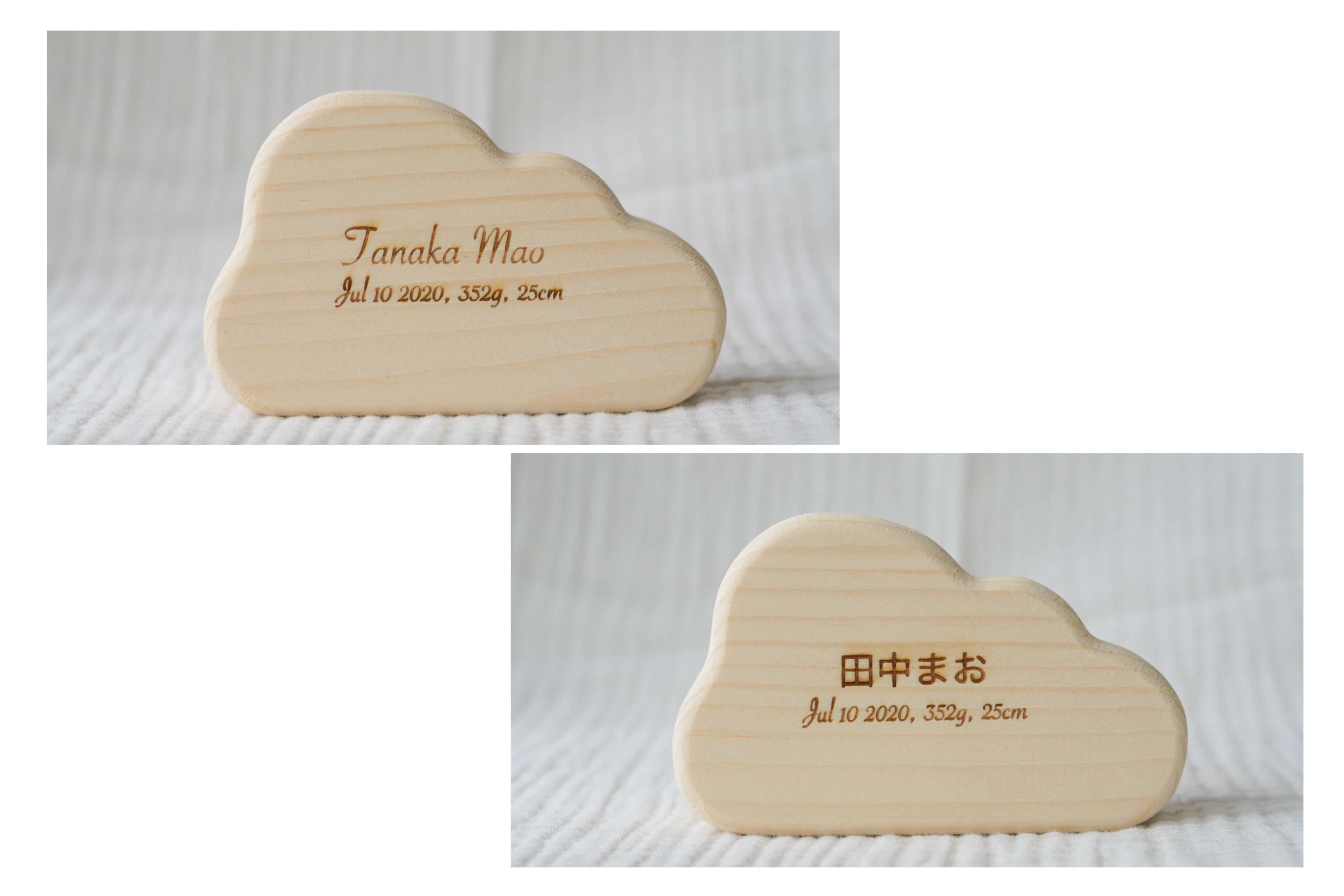 天使のネームプレート