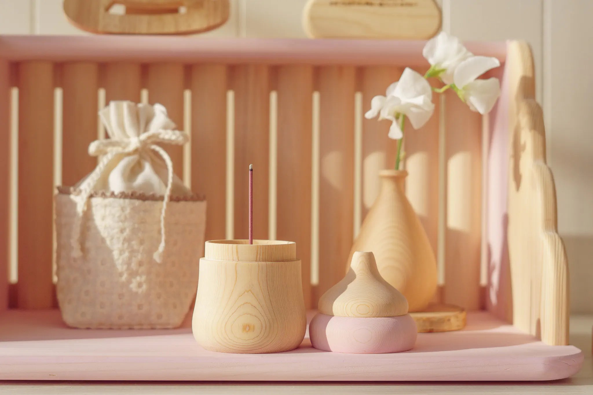 亡くなった赤ちゃんのためのお香立て